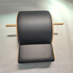 Estudio entrenamiento en casa fitness postura de madera correcta espalda barril pilates columna corrector - Product Image 4