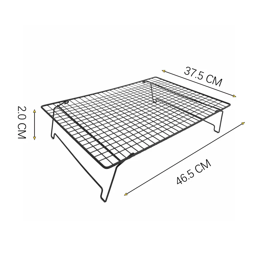 कूलिंग रैक बेकिंग फूड सेफ किचन वायर रैक बेकरी केक ब्रेड स्टेनलेस स्टील बेकिंग शीट ट्रे कूलिंग रैक