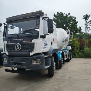 Camión Mezclador <span class=keywords><strong>de</strong></span> Concreto Shacman <span class=keywords><strong>de</strong></span> 8-12 Metros Cúbicos, Usado, Nuevo, <span class=keywords><strong>de</strong></span> Buena Calidad, 8x4, 371hp, M3000S, Volante a la Izquierda/Derecha, en Venta - Product Image 3
