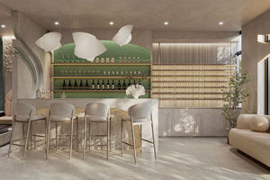 Diseño de Interiores de Lujo para Salón de Uñas, Muebles Personalizados para Salón de Belleza, Microcemento Wabi Sabi, Solución Integral para Proyectos de Spa - Product Image 4