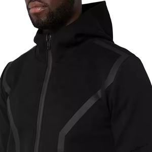 Chaqueta Explosiva para Hombre de Alta Calidad al por Mayor, Impermeable, Cortavientos, para Deportes al Aire Libre, con Cremallera, Talla Grande, Chaqueta Personalizada para Hombre - Product Image 3