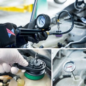 ラジエーターキャップ圧力テスターキット28個水タンク漏れ検知器冷却システム - Product Image 6