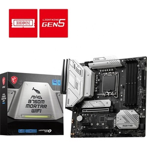 เมนบอร์ด M-AG B760M MORTAR WIFI DDR5 รองรับหน่วยความจำ 192GB รองรับซีพียูรุ่นที่ 12/13 ซ็อกเก็ต LGA1700 สำหรับเล่นเกมบนเดสก์ท็อป M-AG B760M MORTAR WIFI DDR5 - Product Image 3