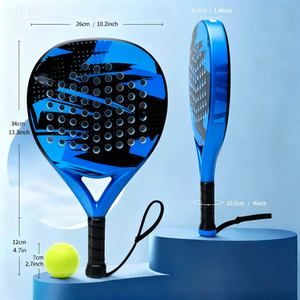<span class=keywords><strong>Raquette</strong></span> <span class=keywords><strong>de</strong></span> <span class=keywords><strong>tennis</strong></span> pour femmes en carbone haute performance 12k, surface mate rose guava, filet en nylon absorbant les chocs - Product Image 6