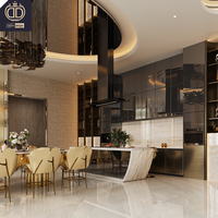 Solutions complètes : Design d'intérieur de villa élégant et moderne avec rendu 3D et mobilier sur mesure