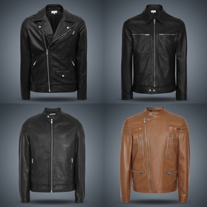 Chaqueta Bomber de Piel de Cordero Genuina CTR SPORTS, Hecha a Medida, 100% Piel de Oveja Suave, 0.9mm, Cuello Camisero, Todos los Colores y Tallas - Product Image 2