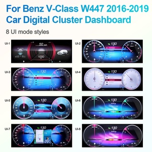Navihua <b>for</b> <b>Car</b> Video Mercedes Benz V Class W447 <b>for</b> 2016-2019 <b>Car</b> Digital Cluster Dashboard Interior Upgrade Kit - Product Image 3