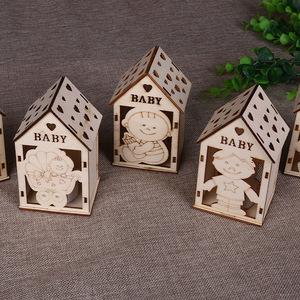 <span class=keywords><strong>Legno</strong></span> artigianale piccola casa pupazzo di neve luminoso ornamenti di illuminazione <span class=keywords><strong>in</strong></span> <span class=keywords><strong>legno</strong></span> decorazione di nozze - Product Image 6