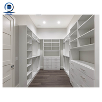 Armoire modulaire de haute qualité sur mesure Prima Factory avec étagères et tiroirs durables pour chambre à coucher et dressing