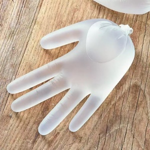 Gants de sécurité jetables transparents pour la manipulation des aliments, le coiffage, la cuisine, le tatouage, les salons de beauté - Gants en vinyle transparent - Product Image 5