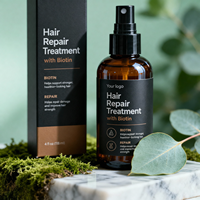 Traitement Capillaire Quotidien Professionnel Avancé et Efficace à la Biotine pour la Réparation des Cheveux, Doux, Naturel et de Qualité Supérieure, pour le Commerce International OEM