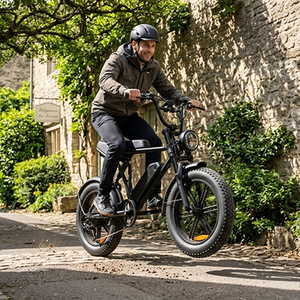 Bici Elettrica Fat Tire All-Terrain Personalizzabile per Spiaggia, Neve, Sabbia e Ghiaia - Vendita Diretta dalla Fabbrica - Pneumatici 20*4 per Fuoristrada e Percorsi Difficili - Product Image 3