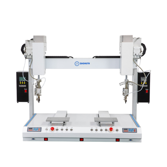 High Precision Multiple Axis Automatic LED Strip Soldering Machine with Double Soldering Tips Automatic Soldering Robot