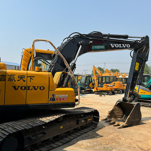Excavatrice sur chenilles Volvo EC140DL 14 tonnes d'occasion, moteur, pompe, roulement, engrenage, PLC, haute efficacité, testée, inspectée, garantie 1 an - Product Image 2