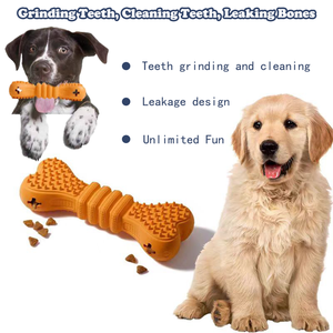 Jouet à mâcher pour chien en caoutchouc durable en forme d'ormeau, avec fonction de nettoyage des dents et jouet interactif pour animaux de compagnie de taille moyenne à grande - Product Image 2