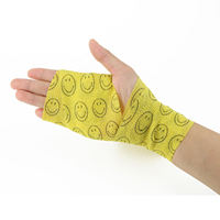 Bandage Cohésif Auto-Adhésif Personnalisé OEM Imprimé, Respirant et Élastique pour Soins Vétérinaires et Soutien des Blessures Animales