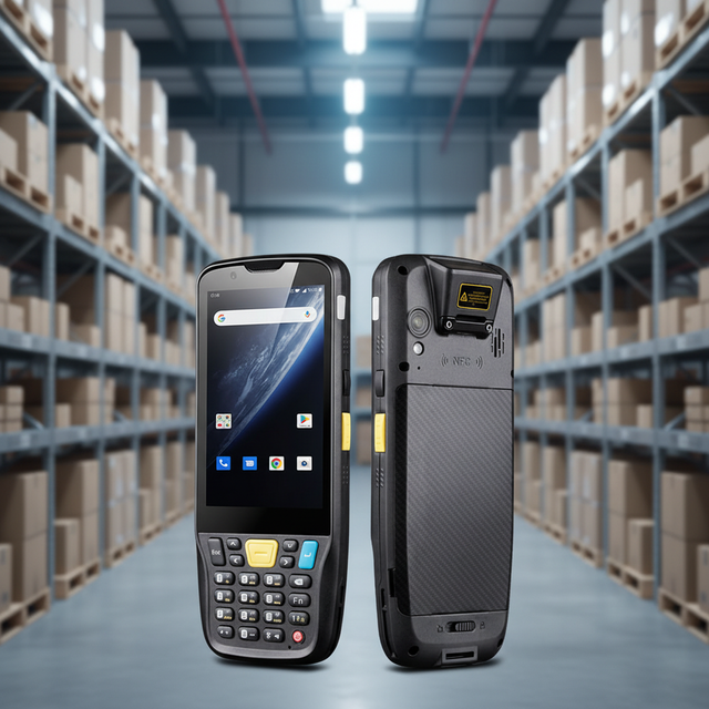 Chainway MC62 Android 13 Rugged Smart Phone Handheld Computer 2D Barcode Scanner IP67 Rating PDA with Flexible Keyboard Design