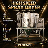 Sécheur centrifuge à haute vitesse Zhengguan, sécheur industriel multi-scénarios pour poudre d'œuf, probiotiques, poudre de lait instantanée