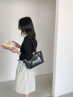 Tas Selempang Hobo Wanita Elegan Trendy Biru Bahan Kulit PU Anyaman Dua Tali Selempang Atas yang Dapat Disesuaikan dan Dapat Dilepas Musim Panas/Dingin