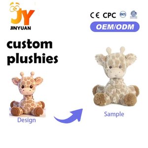 Jouets en peluche mignons en forme de cheval, rembourrés de coton PP, pour l'accompagnement et le confort des enfants - Product Image 1