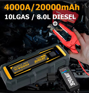 Arrancador de batería de alta potencia de 12V Y 20000mAh, potenciador de batería, Banco de energía multifunción, batería de litio portátil, arrancador de batería de coche - Product Image 3