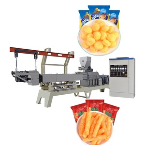 Línea de Producción de Snacks Inflados y Alimentos para el Tiempo Libre, Máquina Procesadora de Snacks de Maíz Inflado - Product Image 2