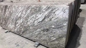 Losa de piedra de alta calidad, mármol de ondas de Alaska con acabado pulido para islas de cocina duraderas, patios al aire libre y baños elegantes - Product Image 4