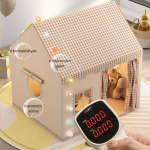 New Arrivals <strong>Tepee</strong> <strong>Tent</strong> for Kids - Ventilated Mesh Window Princess Private Zone <strong>Tent</strong> House for Kids for Girls Aged 5 to 7 Years - Product Image 6