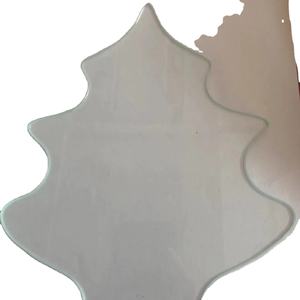 Plato de fruta de cristal hecho a mano patrón tradicional árbol de Navidad plato de salsa plato de decoración <span class=keywords><strong>del</strong></span> hogar - Product Image 6