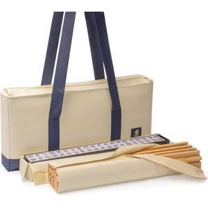 Bolsa de Transporte Ligera para Mahjong, Plegable, con Mangas Enrollables para Jugar en Movimiento - Product Image 4