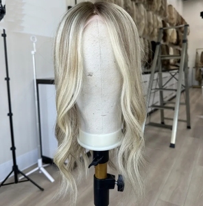 Extensiones de <span class=keywords><strong>Cabello</strong></span> Humano Europeo Virgen Balayage Marrón <span class=keywords><strong>Oscuro</strong></span> al por Mayor, Toppers de Encaje HD 6x7 7x7 8x8 con Forro de Seda Diamantado para Uso Diario para Mujeres - Product Image 5