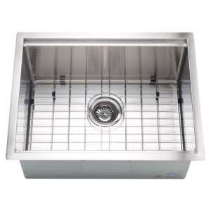 Premium SUSSingle Bowl <span class=keywords><strong>lavello</strong></span> da <span class=keywords><strong>cucina</strong></span> in acciaio inossidabile con griglia protettiva Design antigraffio facile da pulire - Product Image 2