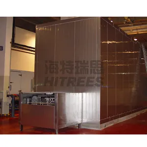 500kg/h Customized IQF Tunnel Freezer/Industrial IQF Blast Freezer For Fish/Shrimp/Seafood with CE