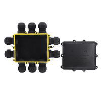 Boîte de jonction électrique étanche M686-S-10 Boîtier en plastique IP68 Types étanches souterrains Boîtes de jonction électriques