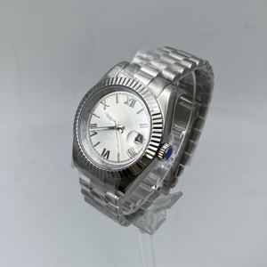 Montre-bracelet mécanique de luxe pour homme personnalisée avec cadran à chiffres romains, étanche, mouvement automatique NH35, design japonais - Product Image 3