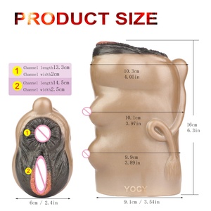Masturbador Masculino de Fantasía YOCY, Copa Masturbadora con Vagina Artificial, Vagina de Vaca, Vagina Anal, Vagina Animal, Pocket Pussy, Juguetes Sexuales para Hombres - Product Image 2