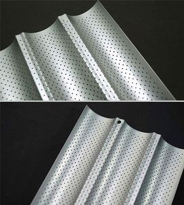 Ensemble <span class=keywords><strong>De</strong></span> Baguettes Outils Boulangerie Plateaux <span class=keywords><strong>Boulanger</strong></span> Patissier Anneaux Cuisson Acier Moule A Gateau Chauve Souris - Product Image 4