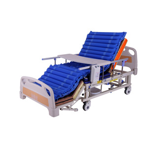Cama de Hospital Manual de Longitud Completa con Ajuste de Altura y Orificio para Inodoro, para Pacientes Mayores - Product Image 3