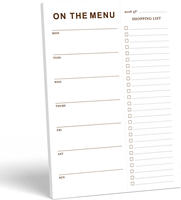 Offre Spéciale nouveau style 52 semaines liste de courses bloc-notes planificateur alimentaire vie exquise nécessités quotidiennes personnalisable