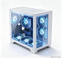 Komputer I9 I7 I5 Populer Set Lengkap 32gb Ram 1tb Ssd Rtx 3060 3070 3080 3090 Gpu PC Desktop Gaming Rumah Kantor untuk Gamer