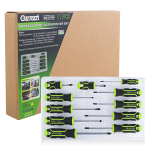 Qixin Nhà Máy Bán Buôn Trung Quốc Hộ Gia Đình 11Pcs Cách Điện Đi Qua Chính Xác Pozi Sao Vít Điều Khiển Bộ - Product Image 4