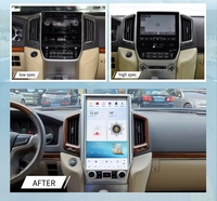 13,6'' Android Touchscreen Autoradio für Toyota Land Cruiser LC200 2016-2019 Auto Carplay Multimedia-Player GPS-Navigation DSP