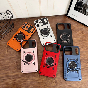 เคสโทรศัพท์กันกระแทกแบบแข็งแรงทนทาน OEM เคสโทรศัพท์ป้องกันอย่างดี ขายส่งสำหรับเคส iPhone 18 Pro Max พร้อมขาตั้งในตัว - Product Image 1