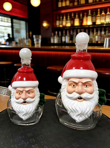 手作りガラスウイスキーグローブ現代風デザインウイスキーデカンタ高ホウケイ酸ガラスウイスキーデカンタ在庫ありウイスキーセット - Product Image 3