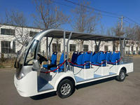 Bus touristique électrique Renqi 11 places avec porte-bagages pour hôtel, parc, station balnéaire, Shandong