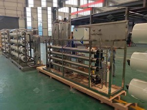 Station de traitement des eaux industrielles WADJAY 500L/heure Système de purification d'eau par osmose inverse Pompe Réservoir sous pression 380V 2kW 1 an - Product Image 3