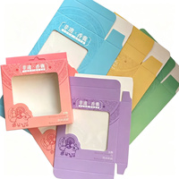 Boîtes en carton personnalisées avec fenêtre en PVC pour aimants de réfrigérateur et cadeaux souvenirs culturels