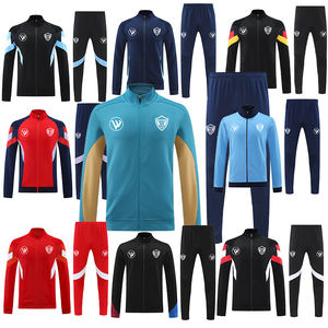 เสื้อฟุตบอลสำหรับฝึกฤดูหนาว2026 2025เสื้อแจ็กเก็ตฟุตบอลไทยผ้าโพลีเอสเตอร์พิมพ์ชื่อแบบกำหนดเองสำหรับผู้ใหญ่และคลับ - Product Image 4