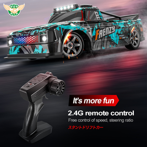 YF Coche de Derrape a Escala 1:16 <span class=keywords><strong>RC</strong></span>, Juguetes para Niños, Coche de Control Remoto 4x4, Coches de Carreras Eléctricos para Niños de Derrape <span class=keywords><strong>RC</strong></span> 2.4Ghz - Product Image 5