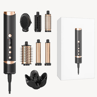 Brosse sèche-cheveux ionique 8 en 1 Airstyler 8 en 1 avec Styler multi-air haute vitesse 110,000 tr/min pour ensemble d'outils de Styler à séchage rapide